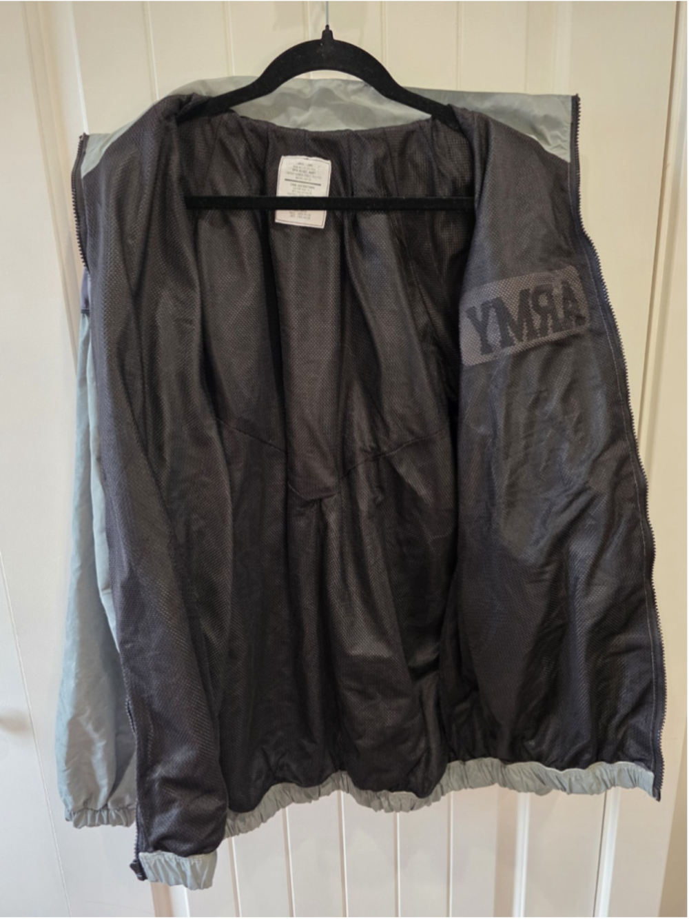 US Army IPFU Physical Training Jacket Reflective Windbreaker L /Long Streetwear - Picture 5 of 12